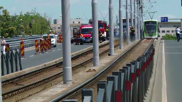 Cum s-a produs accidentul de pe Podul Grant din București, unde un motociclist a murit. „S-a lovit de bordură”