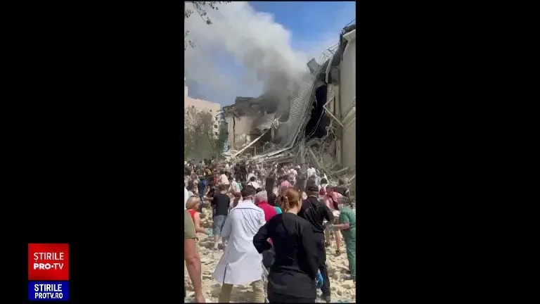 Atac fără milă al Rusiei în Ucraina. Rachetele au lovit un spital pentru copii. Cel puțin 20 de morți