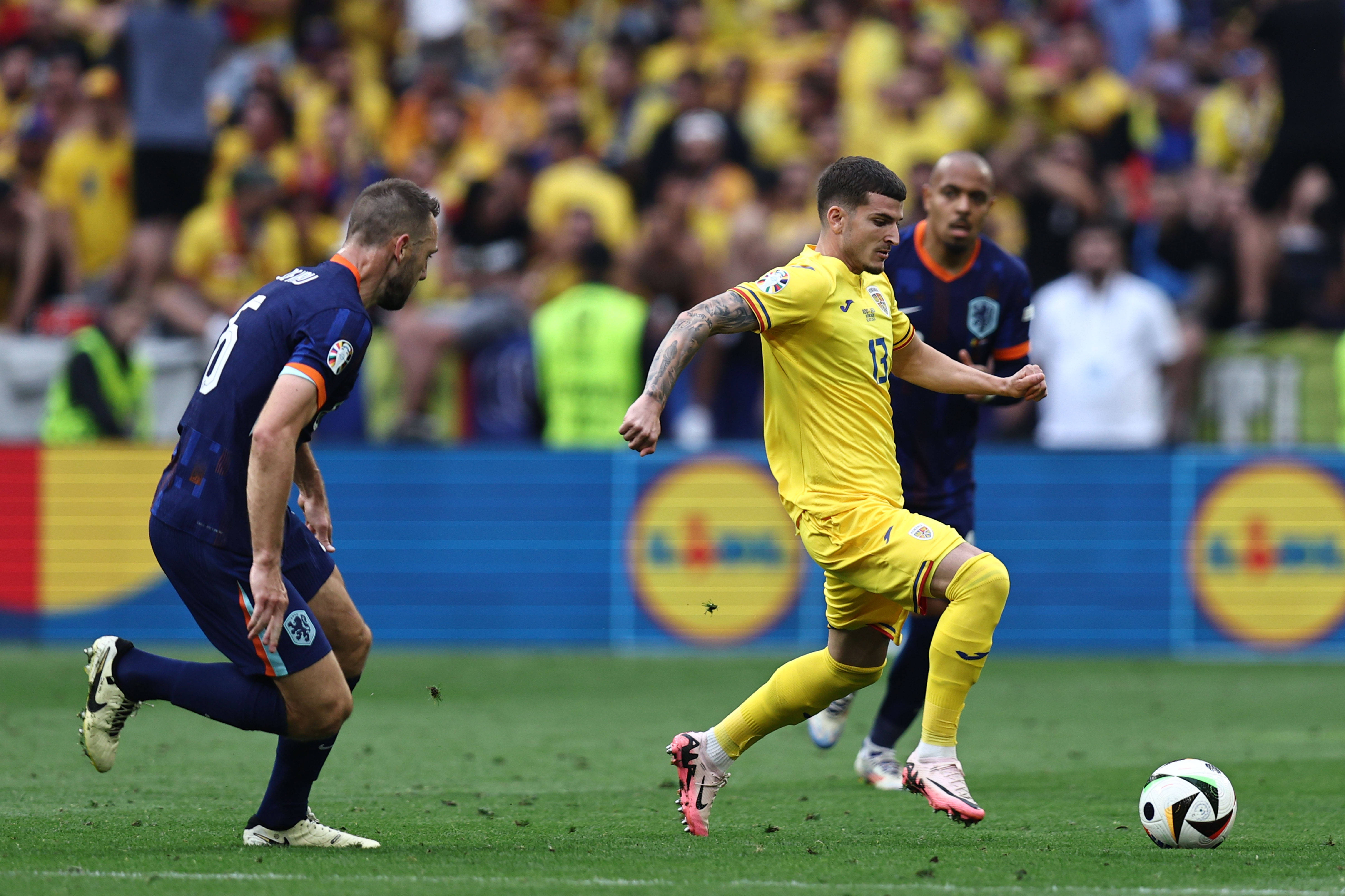 Valentin Mihăilă, locul 4 în clasamentul celor mai rapizi jucători de la EURO 2024