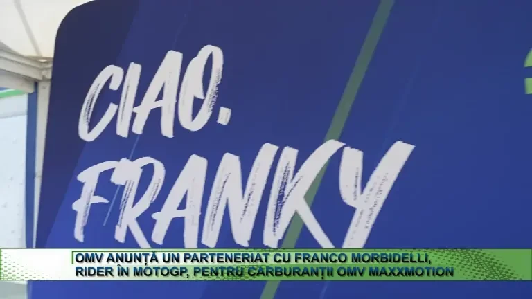 (P) OMV anunță un parteneriat cu Franco Morbidelli, rider în MotoGP, pentru carburanți OMV MaxxMotion