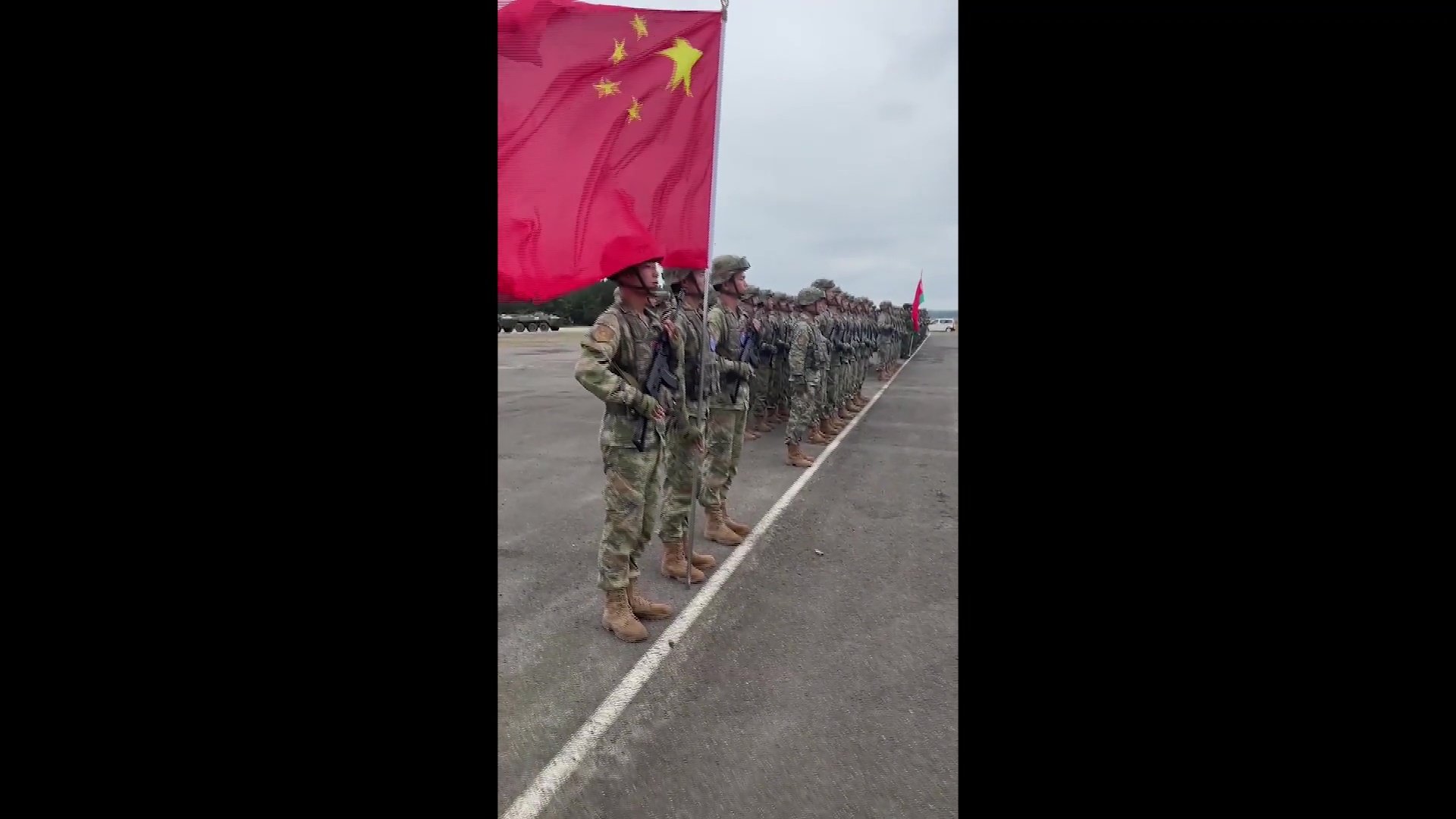 China, Belarus, soldati, exercitii
