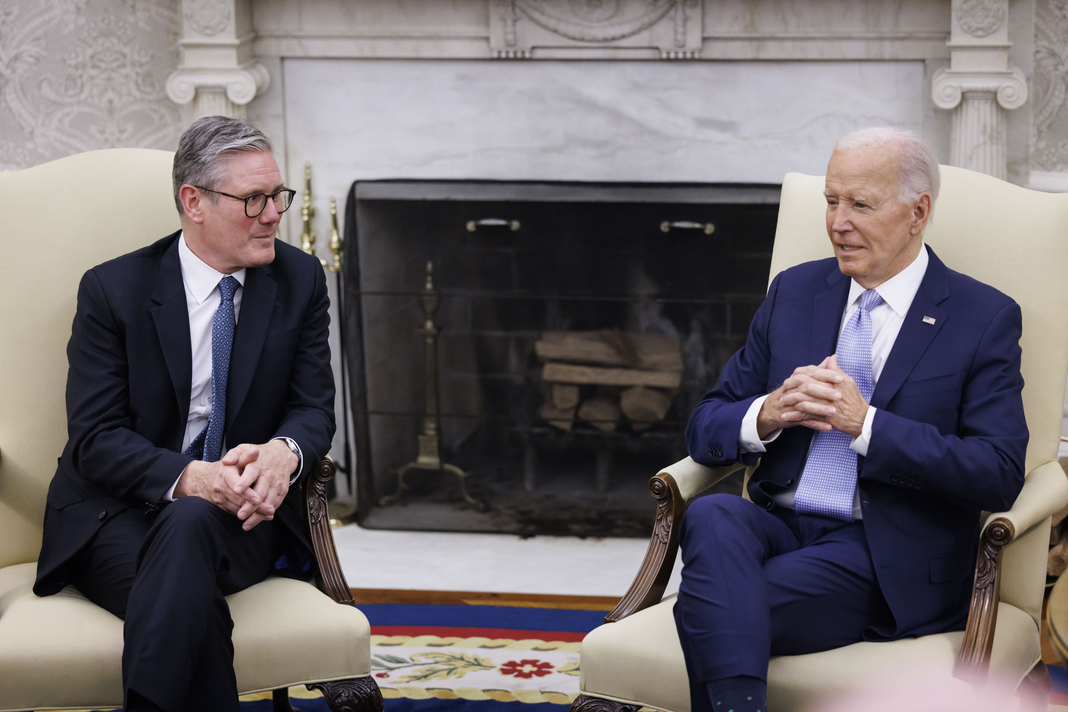 Joe Biden l-a primit pe noul premier britanic, Keir Starmer: „Suntem cei mai buni aliaţi din lume"