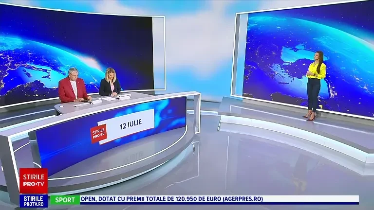 Vremea azi, 12 iulie 2024. Caniculă îngrozitoare în toată țara. Zonele mai ”răcoroase”, cu 35 de grade la umbră