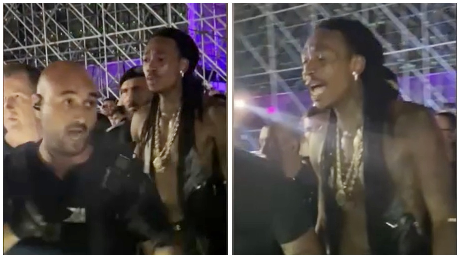 Rapperul Wiz Khalifa, ridicat de jandarmi la „Beach, Please!”, după ce și-ar fi aprins un joint pe scena de la Costinești