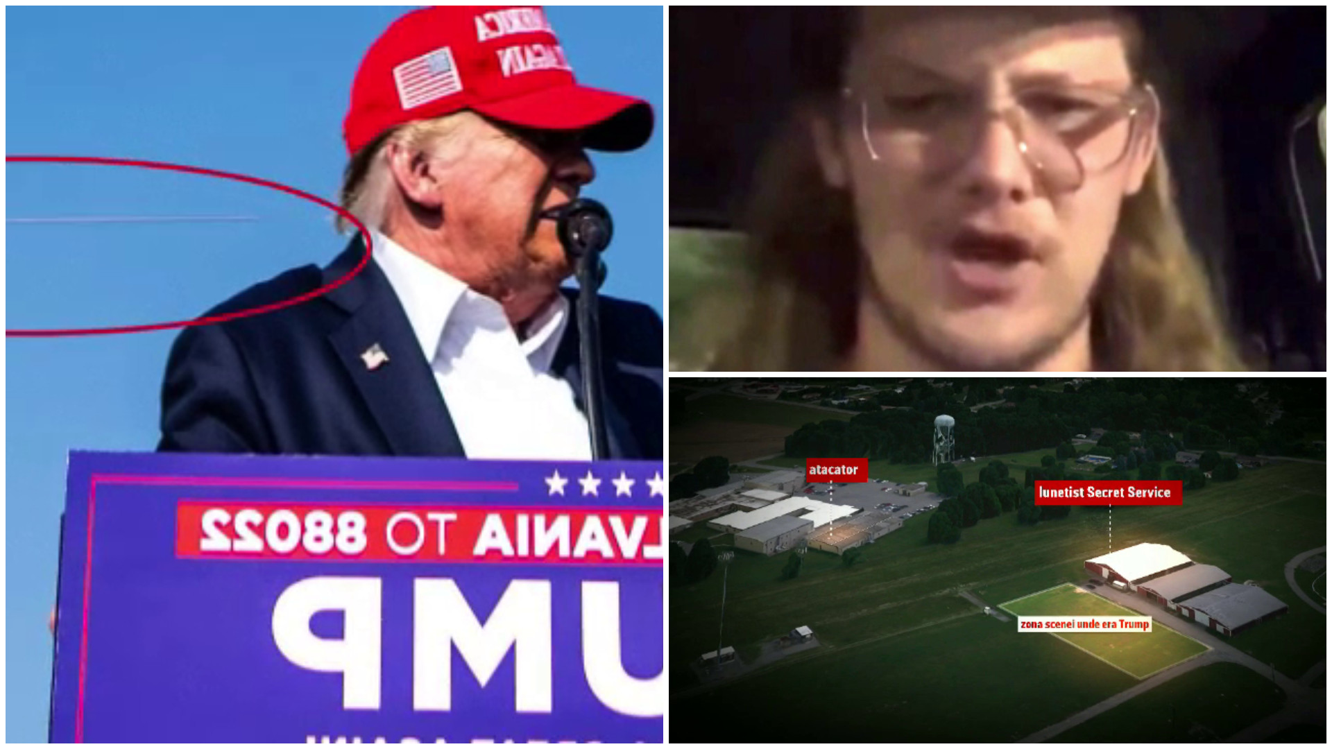 Lui Donald Trump i-a trecut, la propriu, glonțul pe la ureche. Modul uluitor prin care atentatorul a păcălit Service Secret