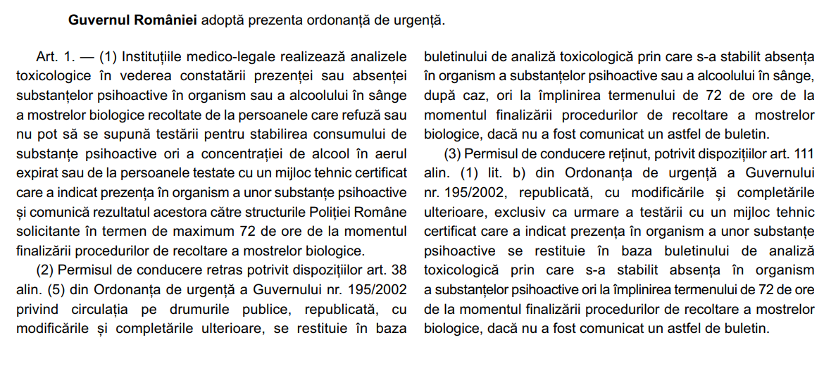 Monitorul Oficial Siguranta Rutiera