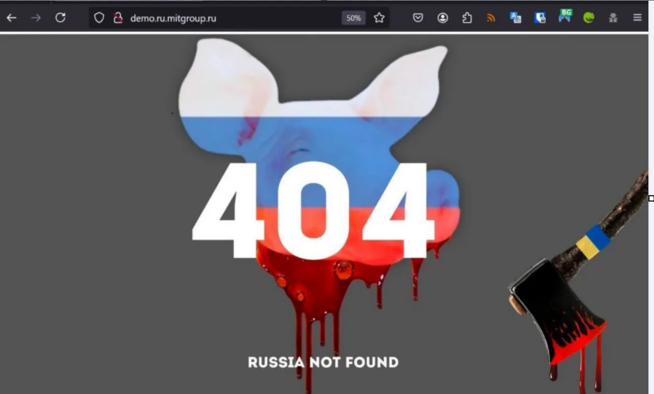 Războiul nu se duce doar pe front. Ce au văzut rușii care au intrat pe site-urile lor favorite