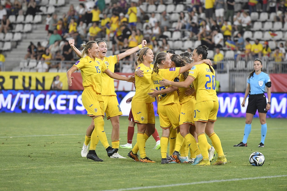 România a invins Armenia cu 3-1 și a încheiat preliminariile pentru WEURO 2025 cu șase victorii din tot atâtea posibile