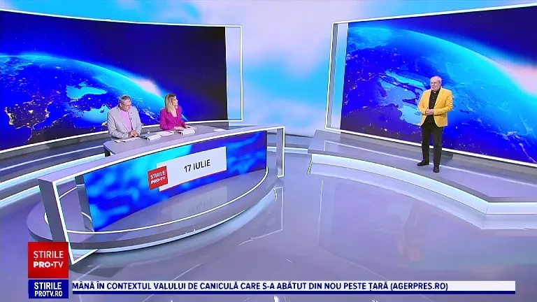 Vremea azi, 17 iulie. Zi toridă cu multă zăpușeală și disconfort termic. Este cod roșu de caniculă