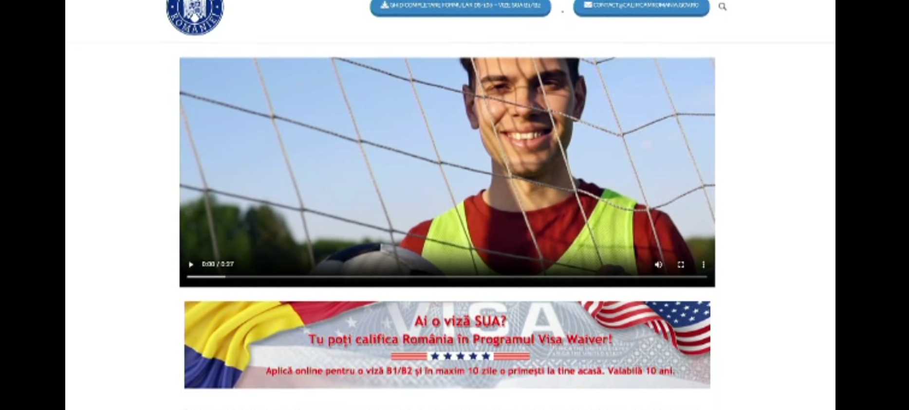 România este tot mai aproape de Visa Waiver. Românii care au vize de SUA expirate le pot înoi fără să mai meargă la ambasadă