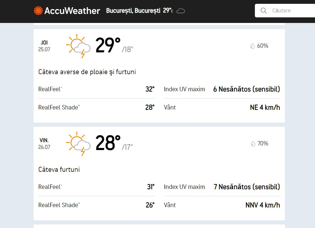 Specialiști internaționali au anunțat când scăpăm de valul extrem de caniculă: ”Ar putea declanșa furtuni puternice”