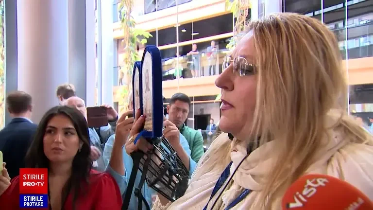 Diana Șoșoacă, declarații după ce a fost evacuată din plenul Parlamentul European