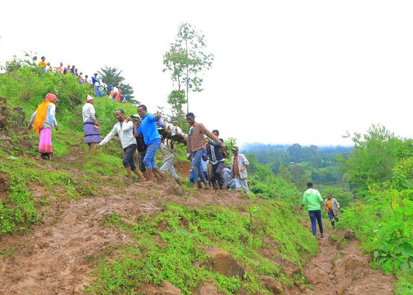 Alunecare masivă de teren. Peste 220 de persoane au murit, conform unui bilanț provizoriu