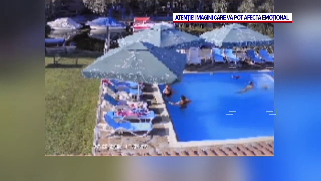ANIMAȚIE GRAFICĂ. Cum s-a înecat băiatul de 3 ani în piscină, în Deltă. Ultimele imagini cu el în viață, în apă
