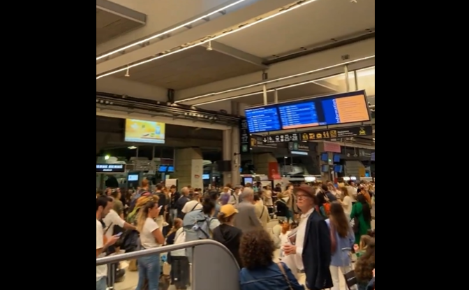 Compania de căi ferate a Franţei anunță un „atac masiv pentru a paraliza reţeaua TGV”, cu câteva ore înainte de începerea JO