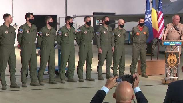 Prima promoție de piloți F-16 pregătiți la Fetești, gata de zbor: „Au realizat cel mai dificil antrenament aviatic posibil”