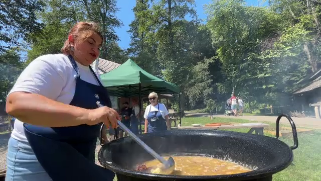 Spectacol gastronomic la muzeul Astra din Sibiu: „Nu veți găși ceva asemănător în altă parte”