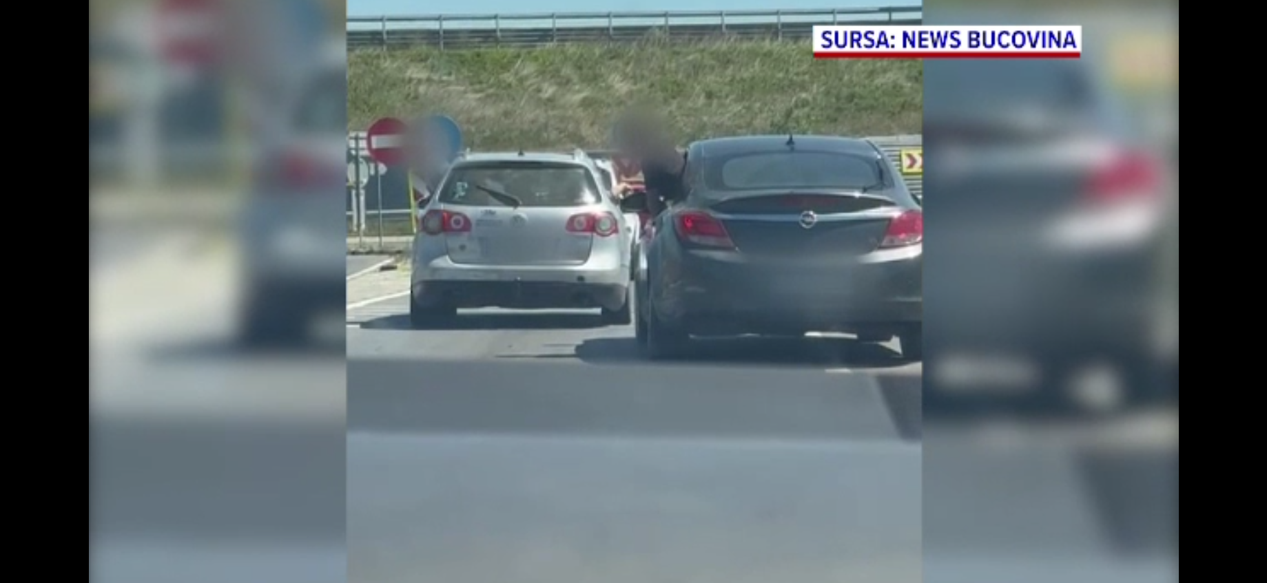 Doi șoferi, sancționați de polițiști după ce au fost filmați în timpul unei șicanări în Suceava. Ambii au rămas fără permise