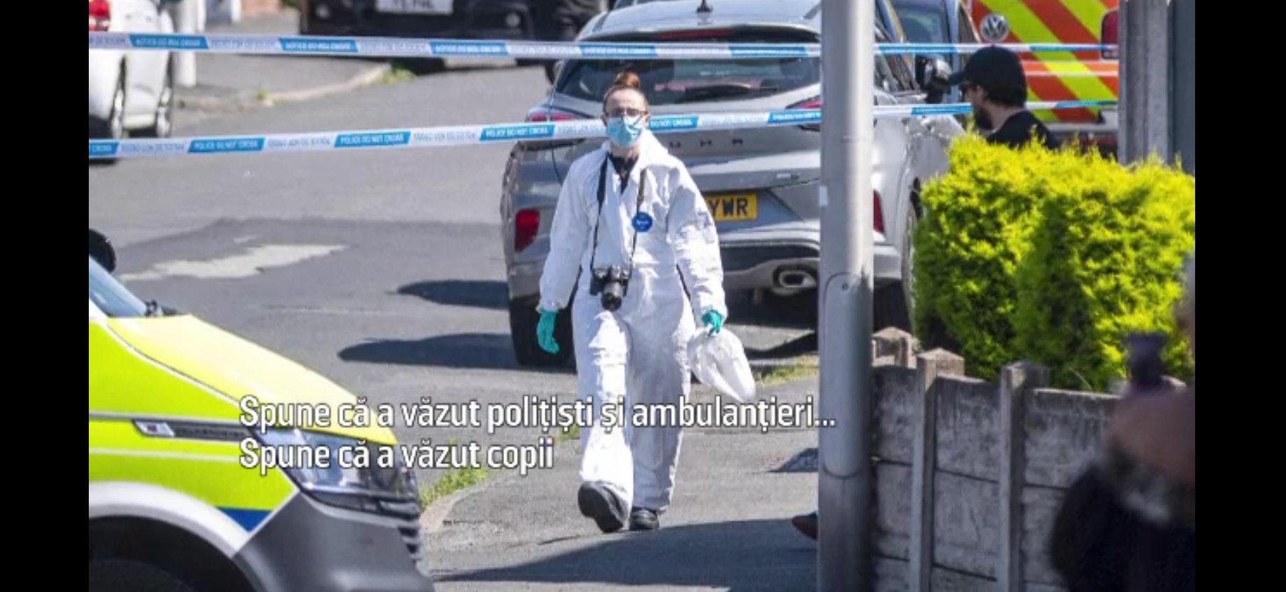 Trei fetițe au murit în atacul înfiorător cu un cuțit în Anglia. Atacatorul, filmat agitat în zonă înainte de incident