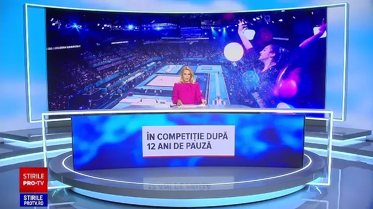 Nadia Comăneci a urmărit alături de Serena Williams evoluția echipei de gimnastică a României în finala pe echipe