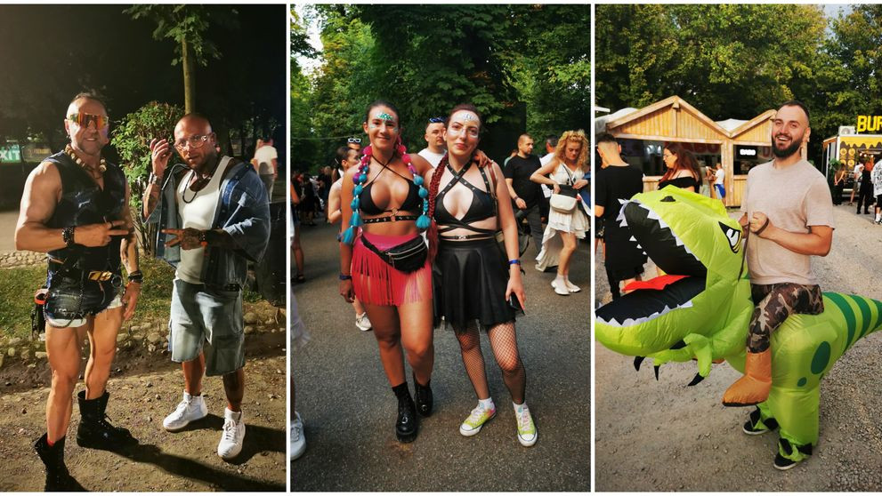 Cele mai extravagante ținute purtate în prima zi a festivalului Untold. Concertele pot fi urmărite LIVE pe VOYO | FOTO