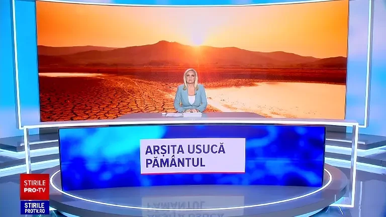 Seceta a pârjolit câmpurile. În lipsa irigațiilor, s-au montat senzori care să măsoare umiditatea din sol