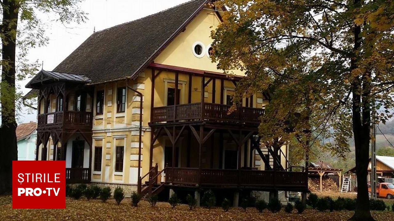 Da Baca Castel Castelul din România unde te poți caza. Locul este desprins din povești ...