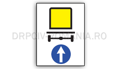 semne de circulatie albastre
