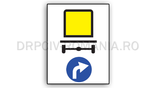 semne de circulatie albastre