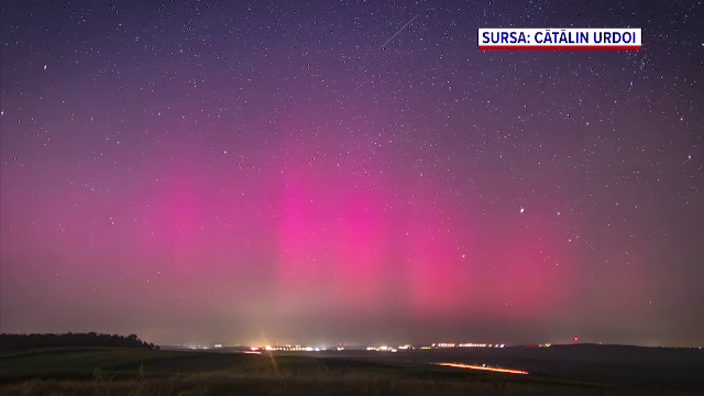 Spectacol unic în viață: Perseidele, cu auroră boreală pe fundal. „Nu s-a mai înregistrat în România așa ceva niciodată”