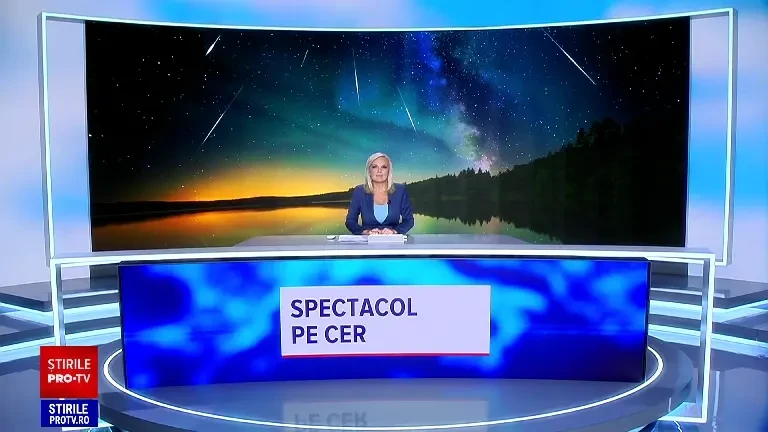 Spectacol unic în viață: Perseidele, cu auroră boreală pe fundal. „Nu s-a mai înregistrat în România așa ceva niciodată”