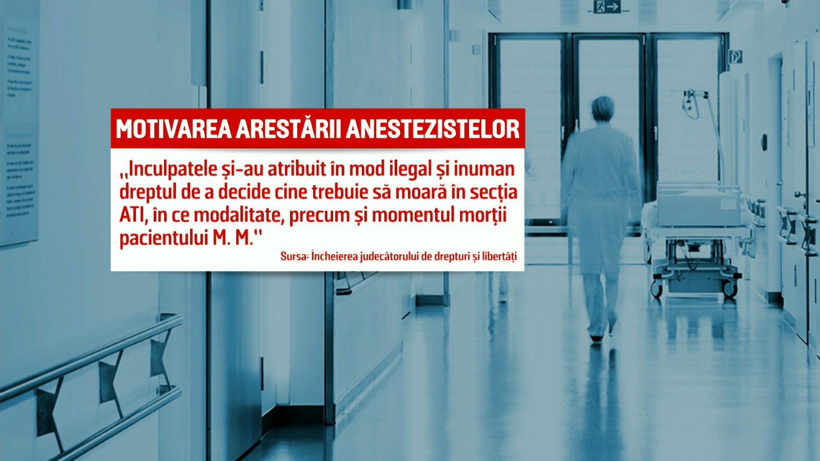 Tribunalul, despre anestezistele arestate: Puteau oric&acirc;nd să intervină şi să salveze viaţa victimei, ceea ce &icirc;nsă nu au făcut
