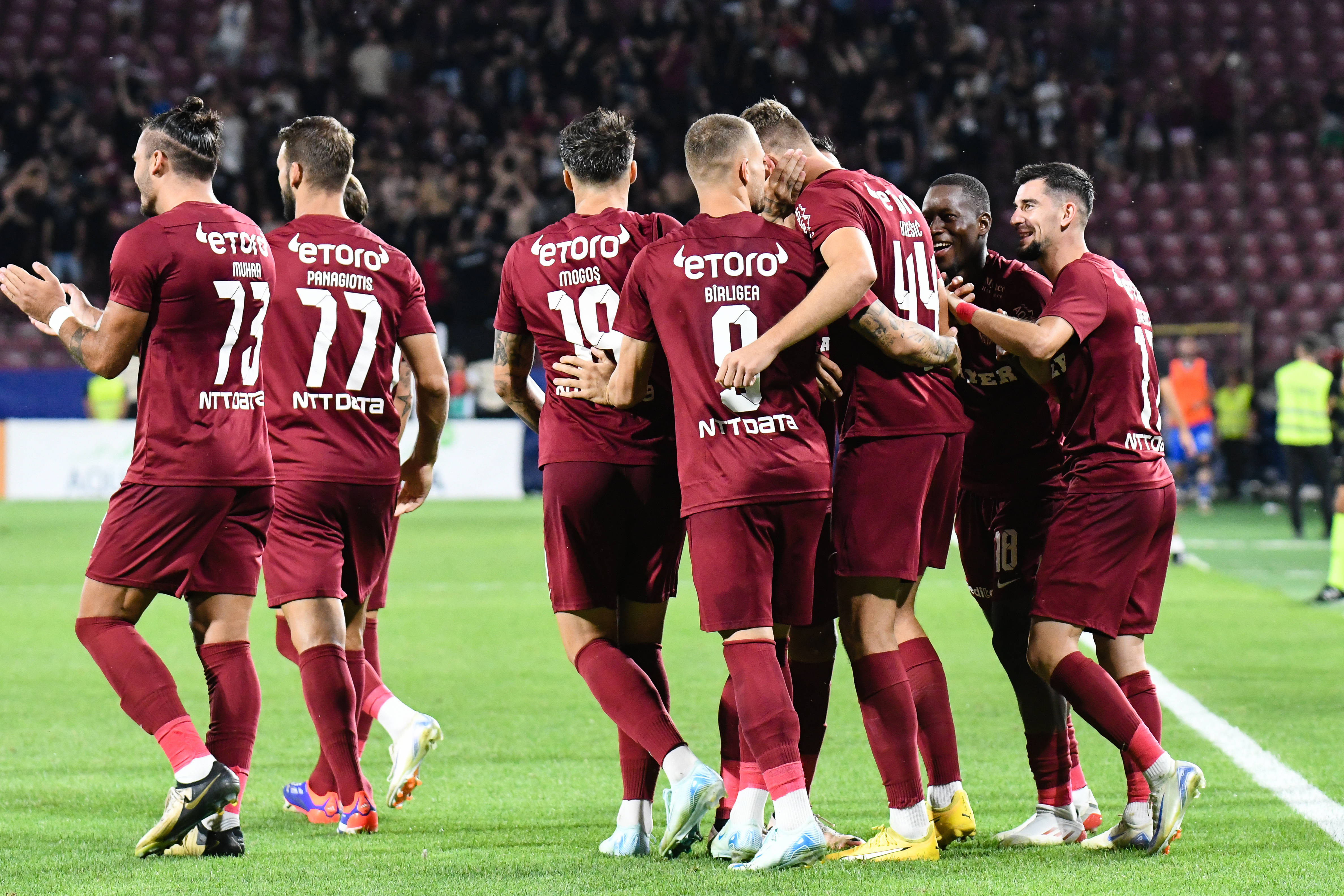 CFR Cluj s-a impus cu scorul de 3-0 în fața echipei Paksi și s-a calificat în turul al doilea preliminar al Europa League