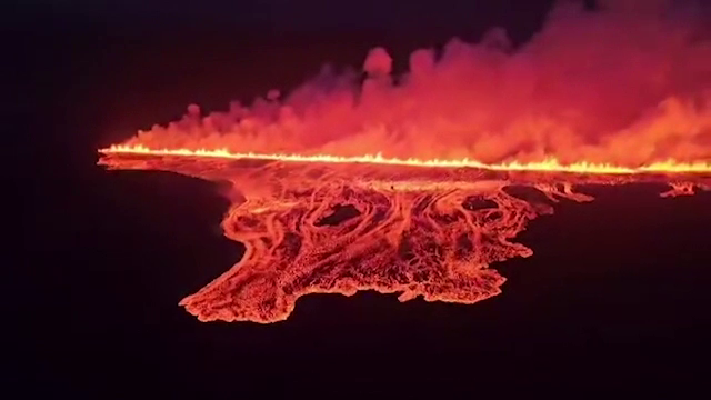Un vulcan din Islanda a erupt pentru a șasea oară în doar câteva luni. Autoritățile au închis mai multe drumuri