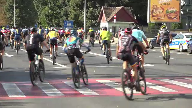 Aventură pe două roți. Cicliști din întreaga țară și-au testat limitele într-o competiție la Alba Iulia