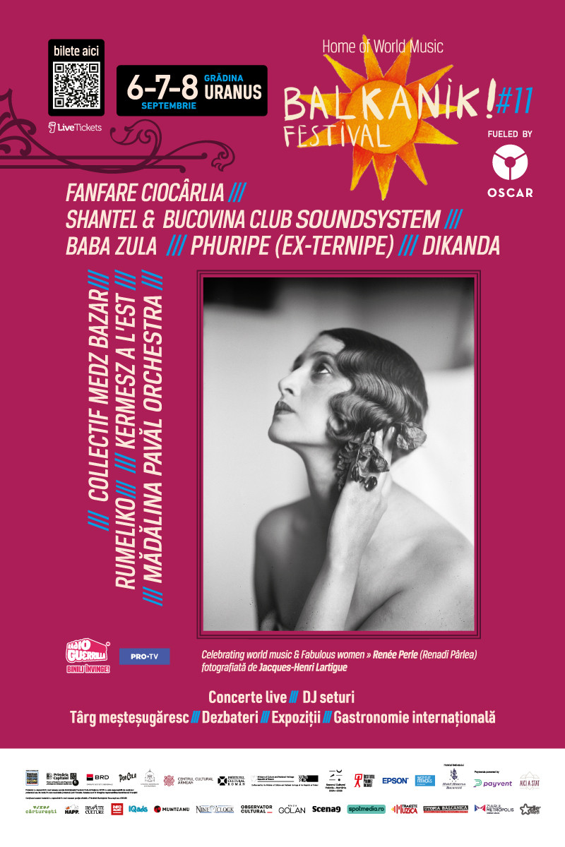 Balkanik Festival – Home of World Music, 6-8 septembrie la București. Programul concertelor, DJ set-urilor și dezbaterilor