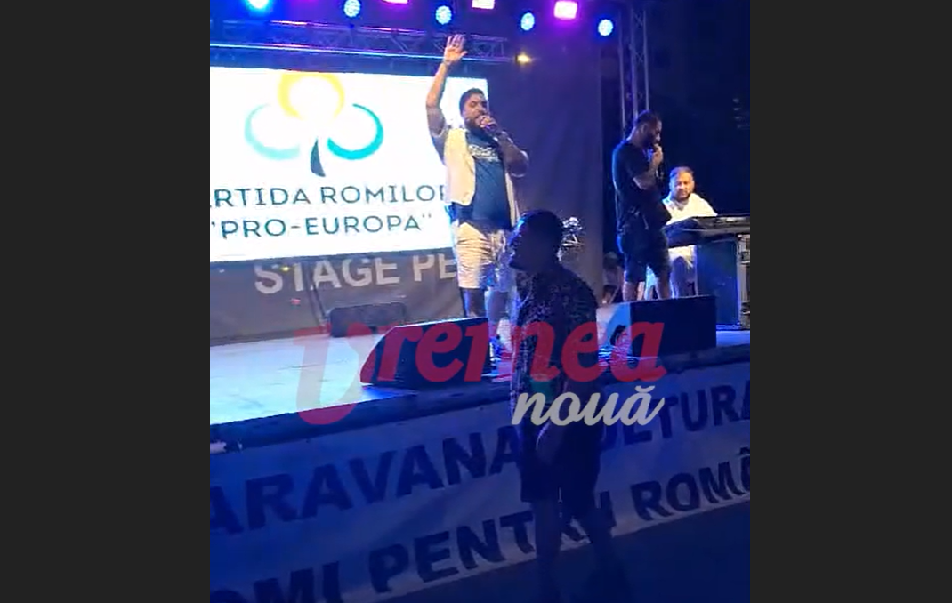 Dedicații de la interlopi, la un concert de manele din Vaslui finanțat de Guvernul României | VIDEO