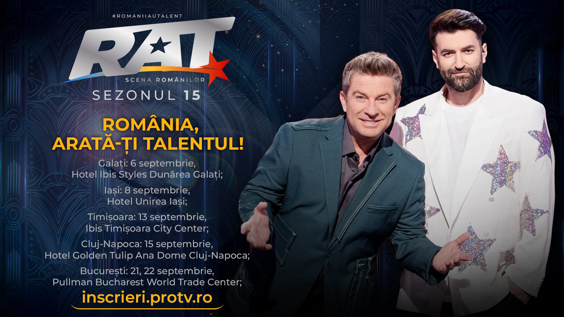 România, arată-ți talentul. Echipa Românii au talent caută eroii sezonului 15. Unde te poți înscrie