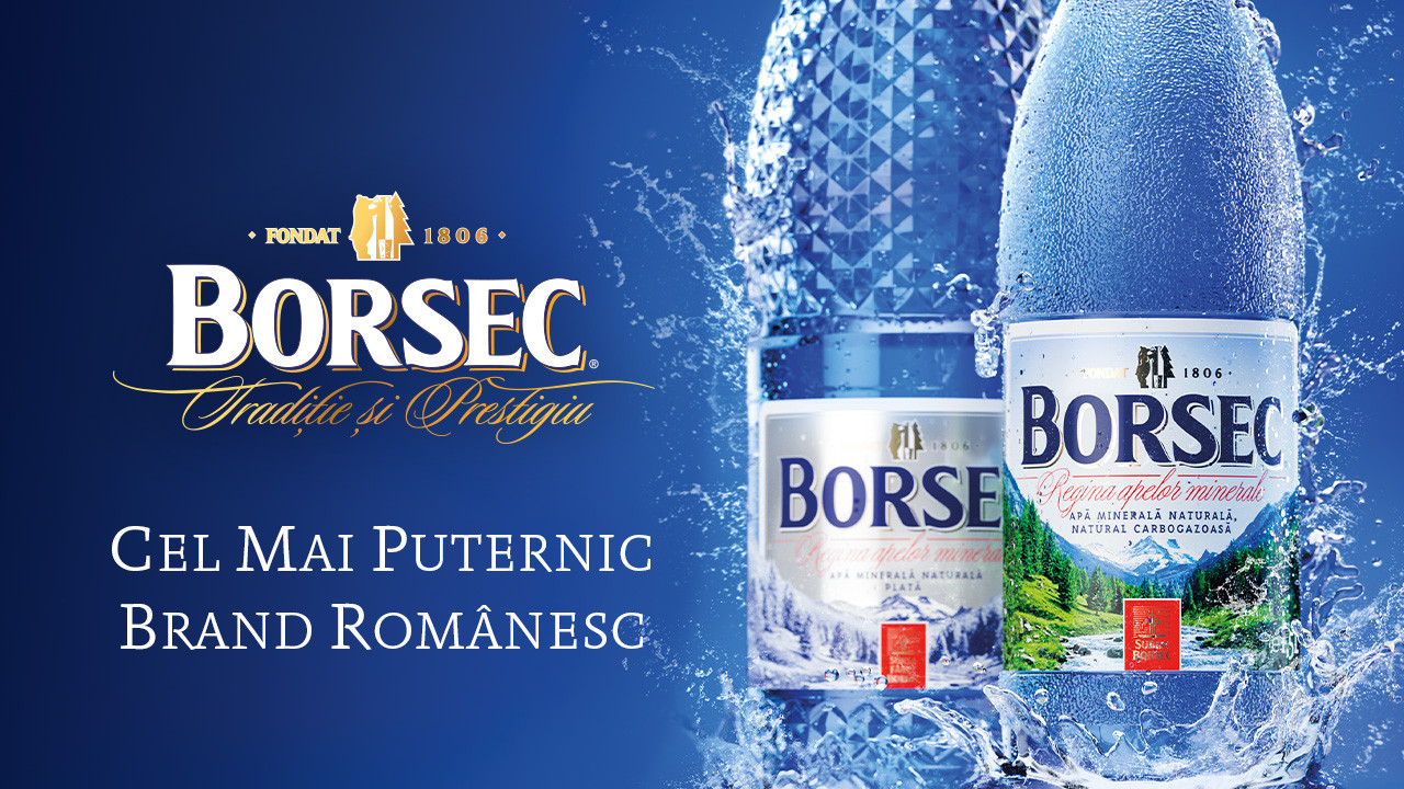 (P) Borsec, votat pentru a zecea oară Cel mai puternic brand românesc