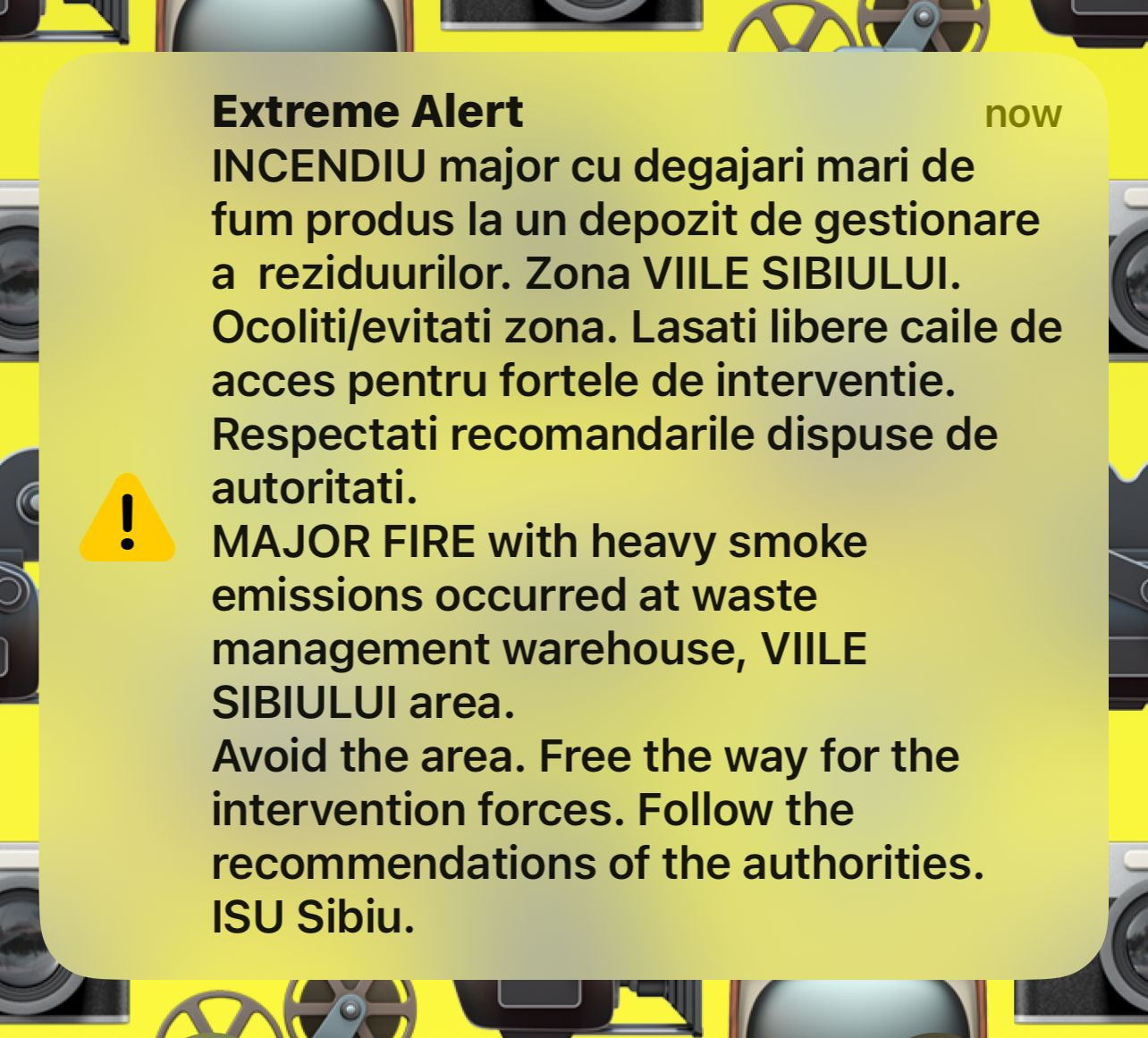 Incendiu puternic la un depozit de deșeuri din Sibiu. Locuitorii au primit mesaj RO-Alert | FOTO & VIDEO