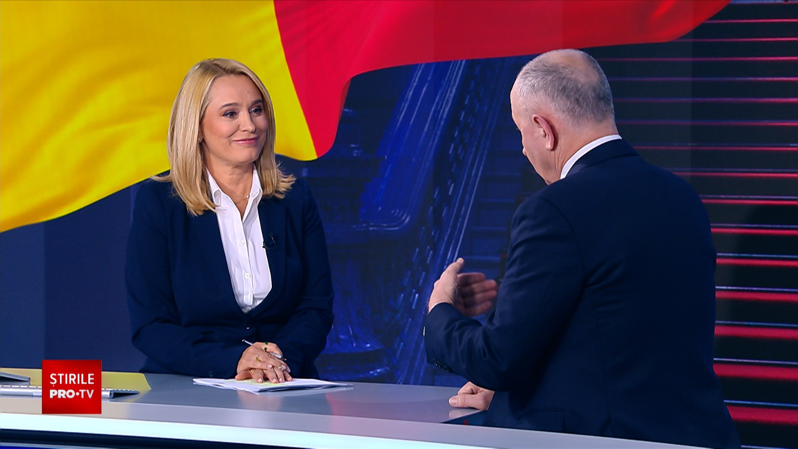 Mircea Geoană, față în față cu Andreea Esca: Am un angajament. Nu voi numi niciun ministru și niciun Guvern fără negocieri