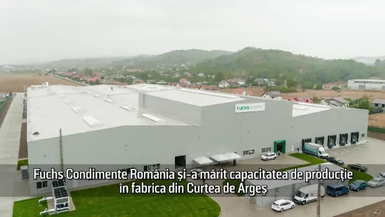 (P) Investiție majoră la Curtea de Argeș: Fuchs Condimente România își dublează capacitățile