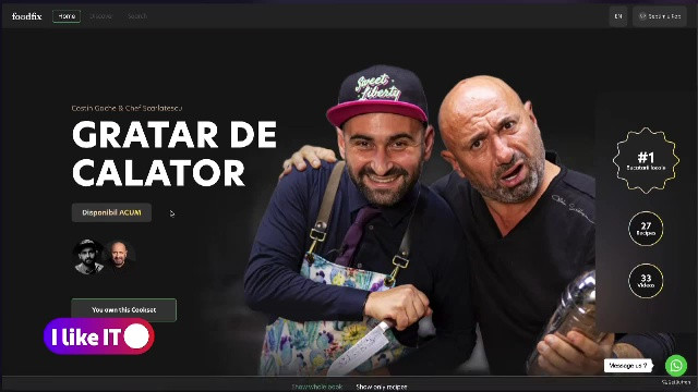 Ce este Food Fix, aplicația perfectă pentru cei care vor să se inspire în bucătărie. Chef Cătălin Scărlătescu a testat-o deja