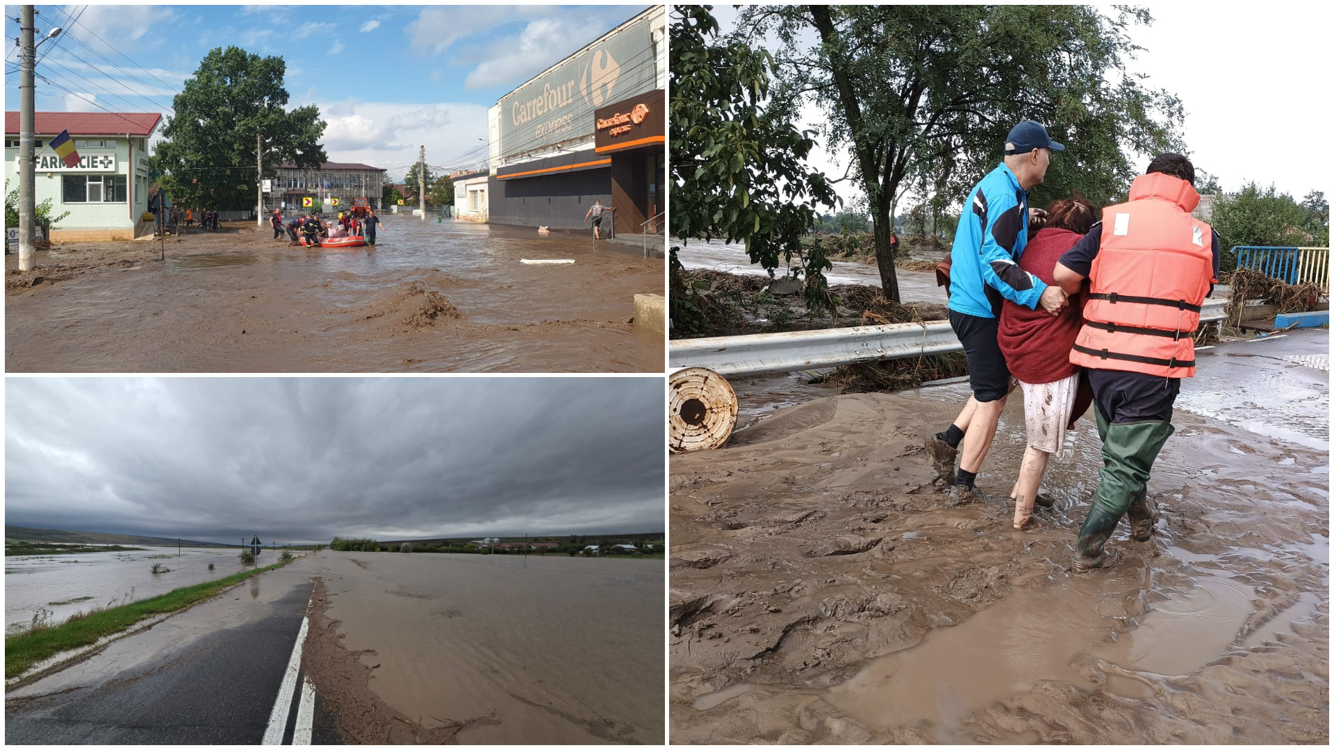 Guvernul trimite 400 de tone de conserve, cașcaval și zahăr pentru sinistrații din Galați. Ce se mai află pe listă