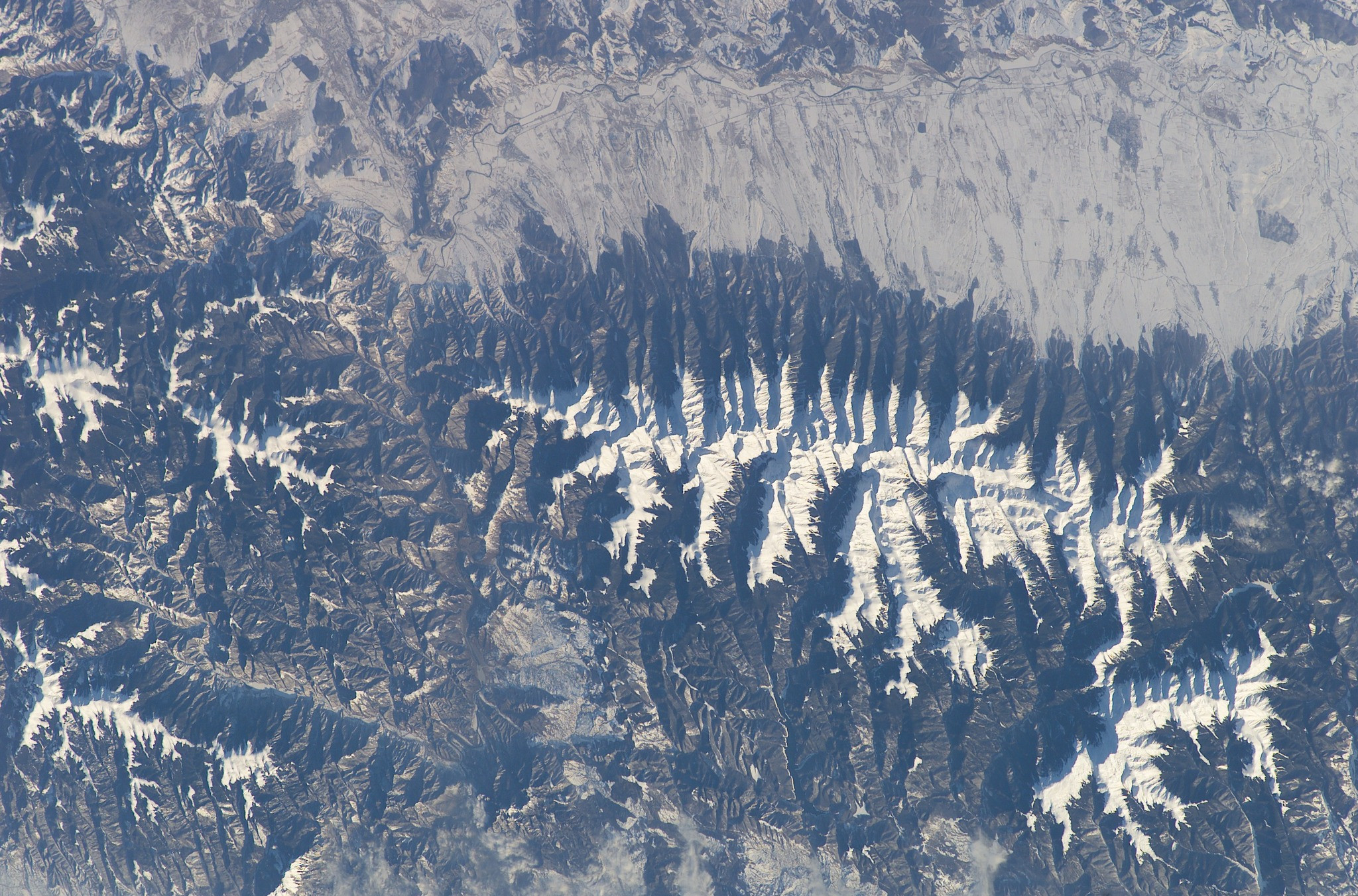 Imagine spectaculoasă din România, surprinsă de pe Stația Spațială Internațională. Ce reprezintă