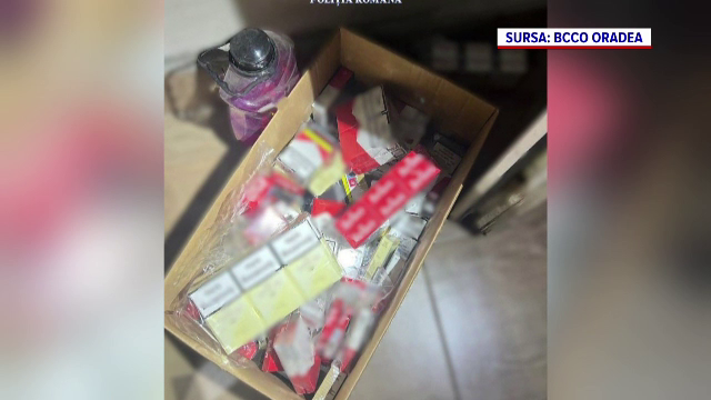 Prejudiciu impresionant într-un singur dosar de contrabandă. Câte țigări au descoperit polițiștii din Oradea