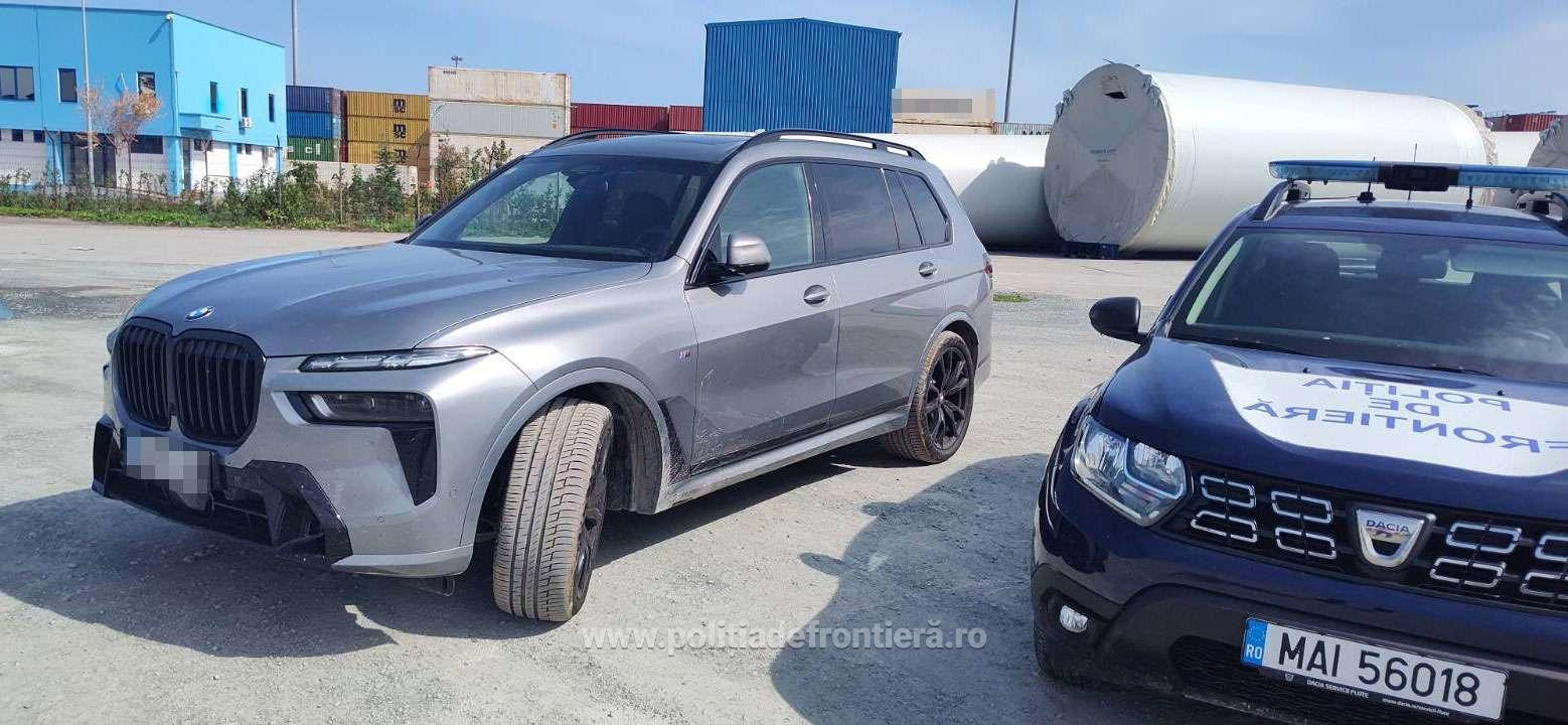 Un BMW de 120.000 de euro a fost confiscat de polițiștii din Constanţa în urma unui control. Ce au descoperit