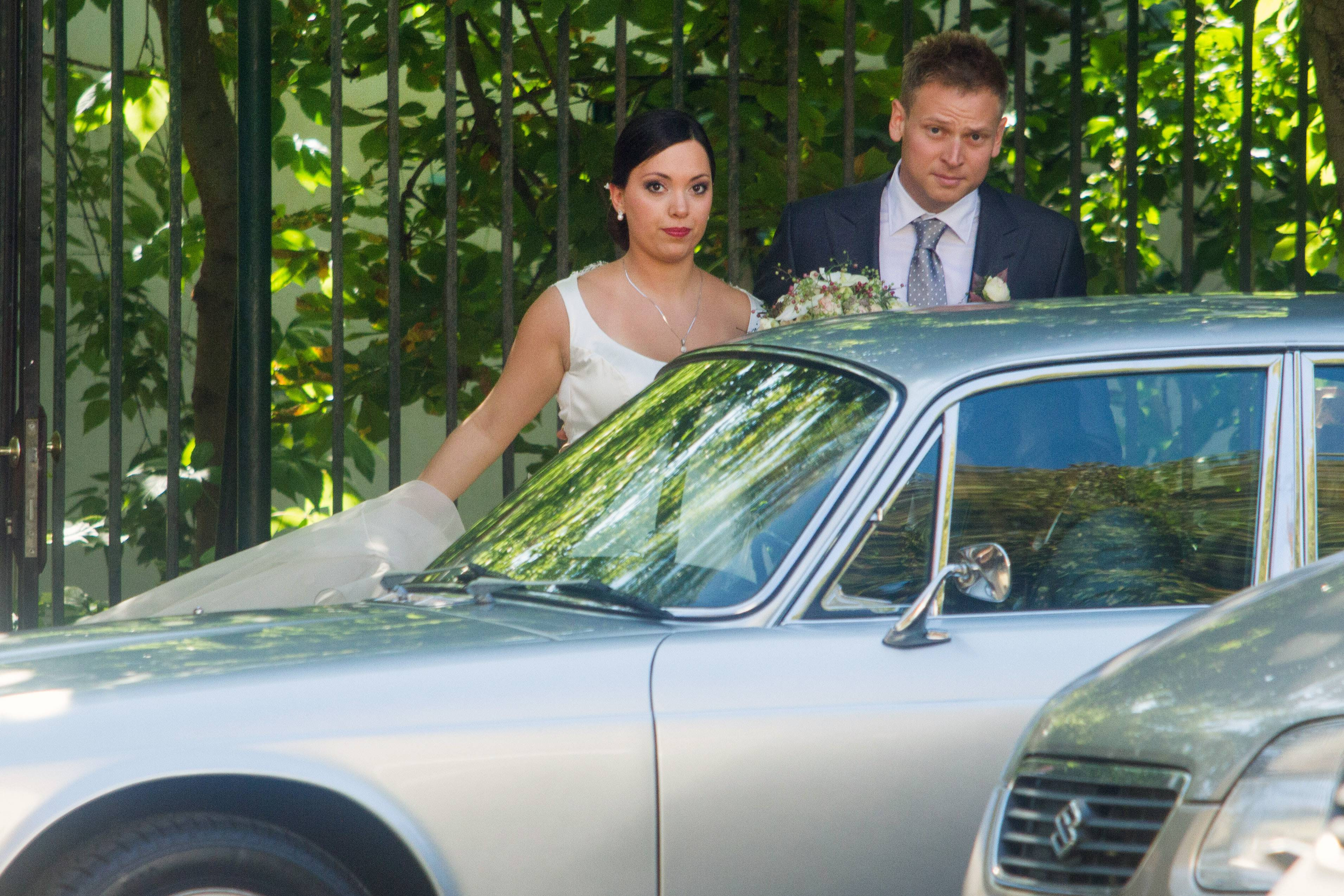 Istvan Tiborcz si Rahel Orban