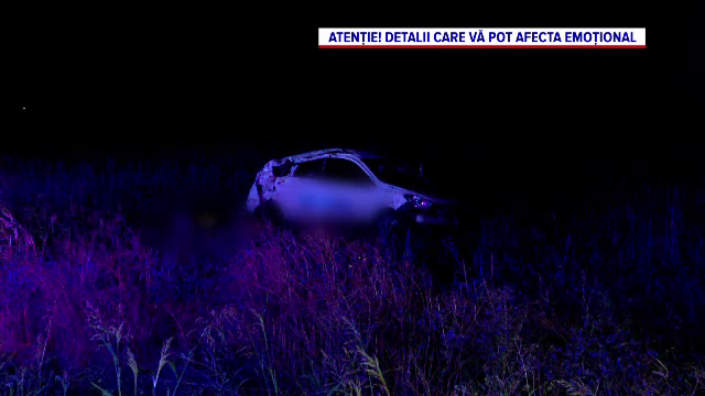 Accident grav în Buzău. Două femei au murit, după ce mașina în care se aflau s-a răsturnat pe câmp