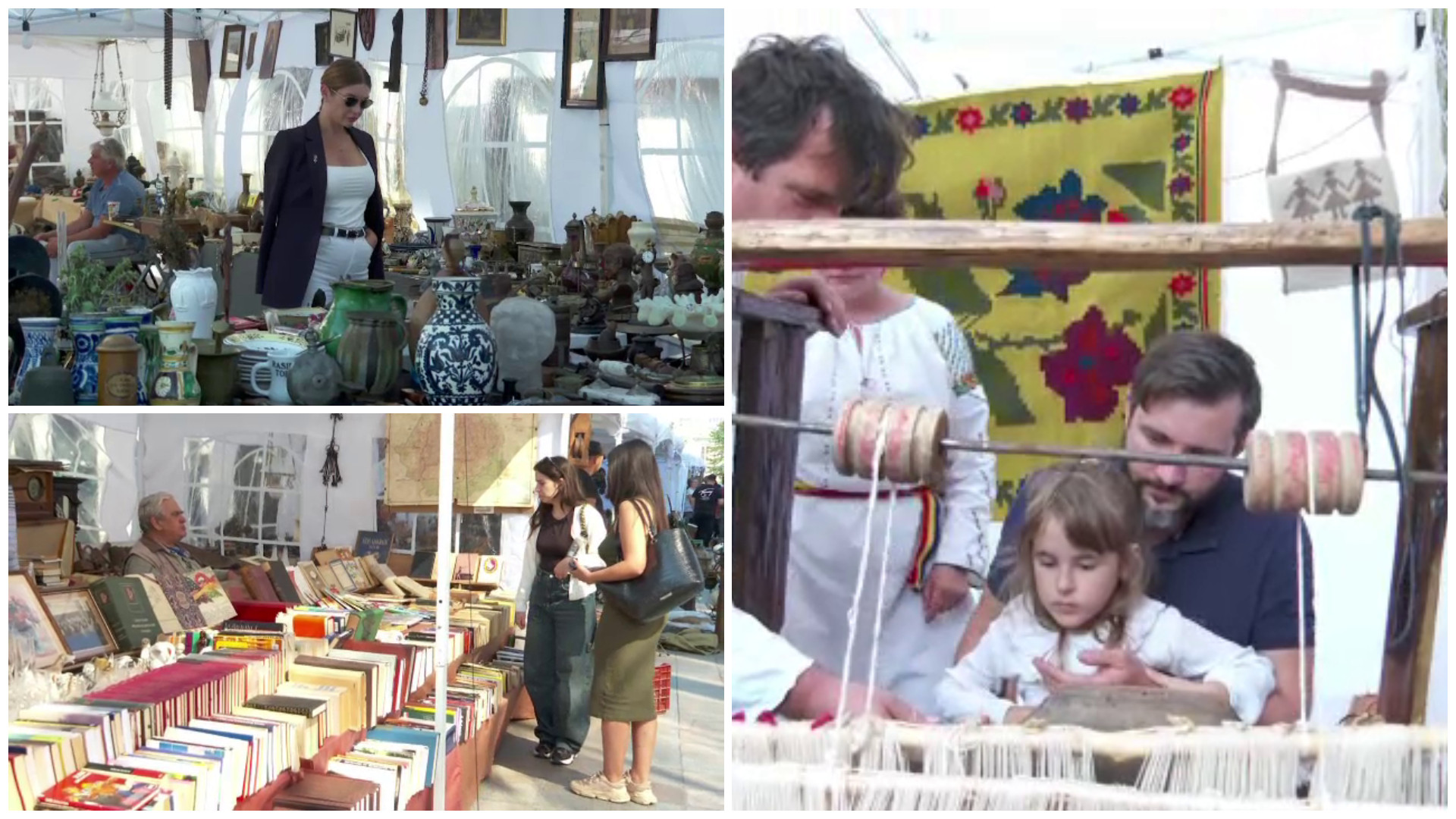 Meșterii și negustorii au readus la viață atmosfera secolelor trecute pe străzile Iașiului: Am trăit ce făceau bunicii noștri